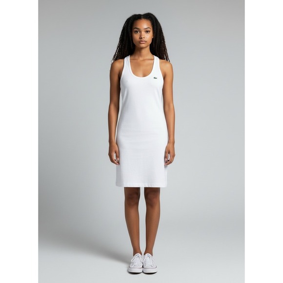 Lacoste Dresses & Skirts - Lacoste Women's Sport Racerback Jersey Mini Dress